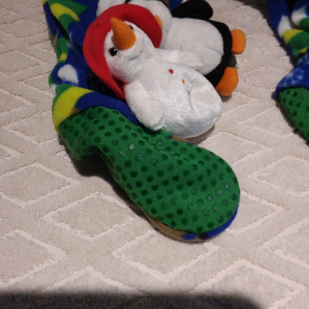 Childrens Place fleece footsie pajamas-NWT - Picture 4 of 4